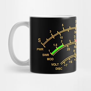 S Meter - dB high frequency field strength Mug